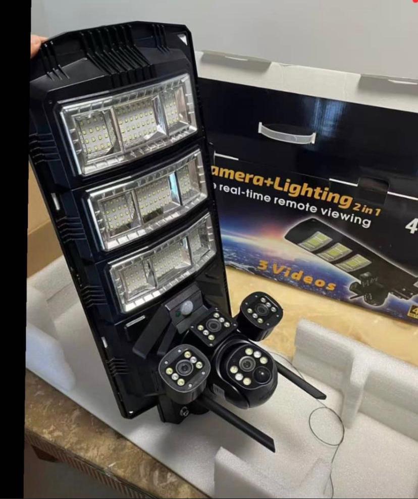 CCTV Camera with Solar Light